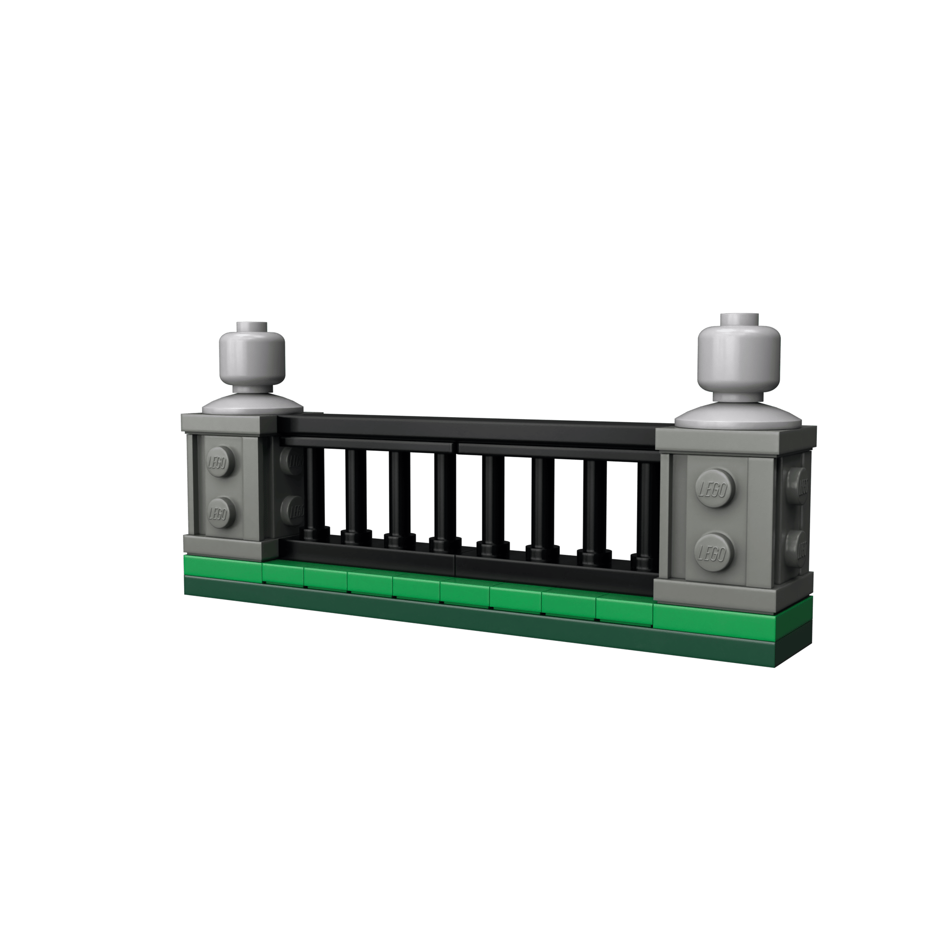 LEGO Park Fence MOC