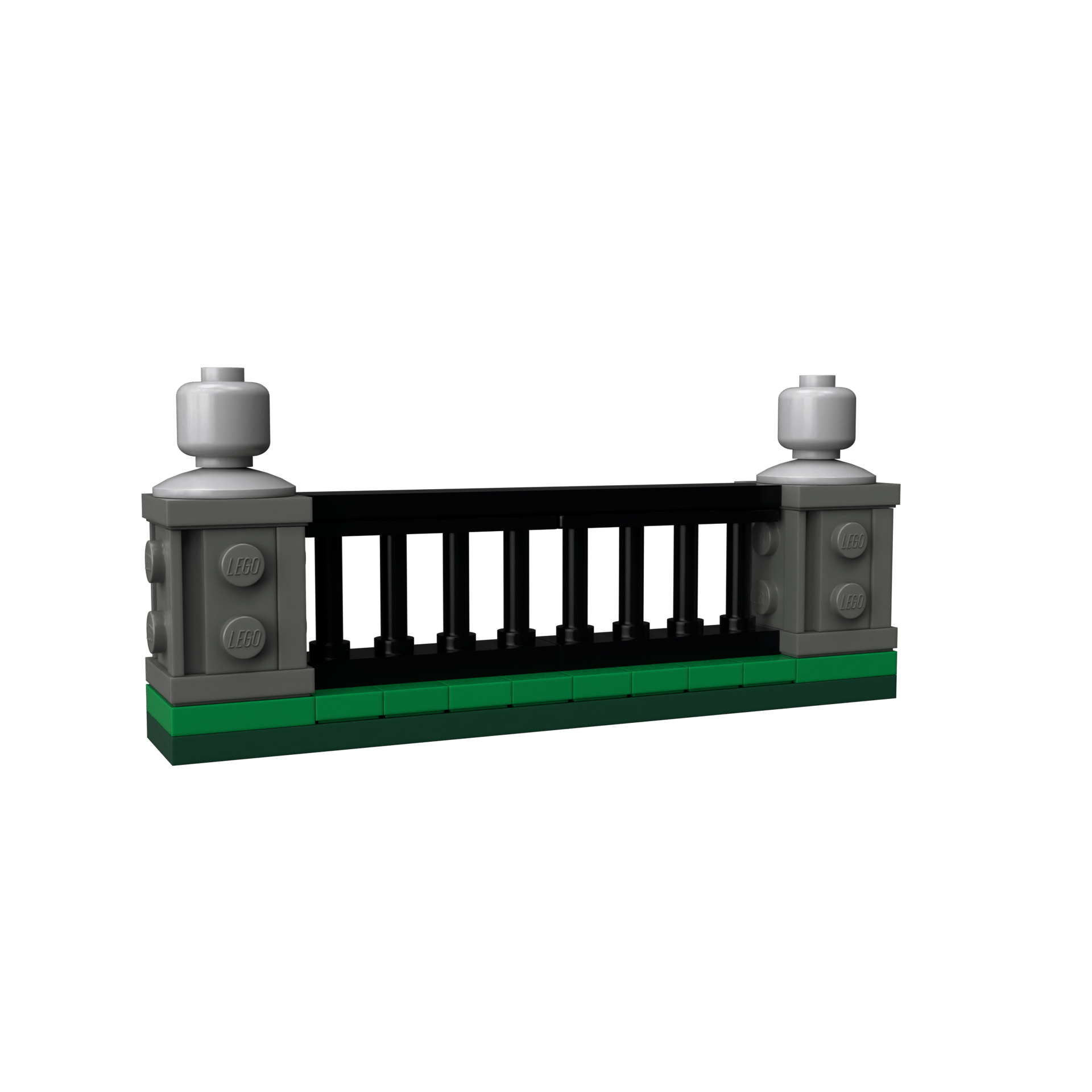 LEGO Park Fence MOC - Image 4