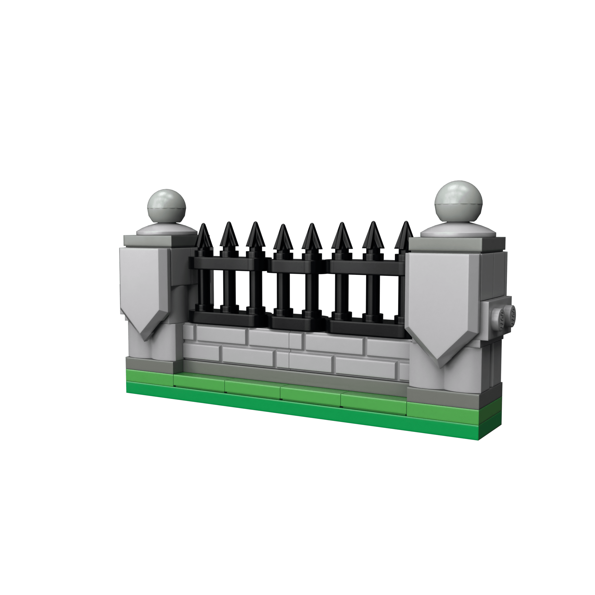 Mansion fence