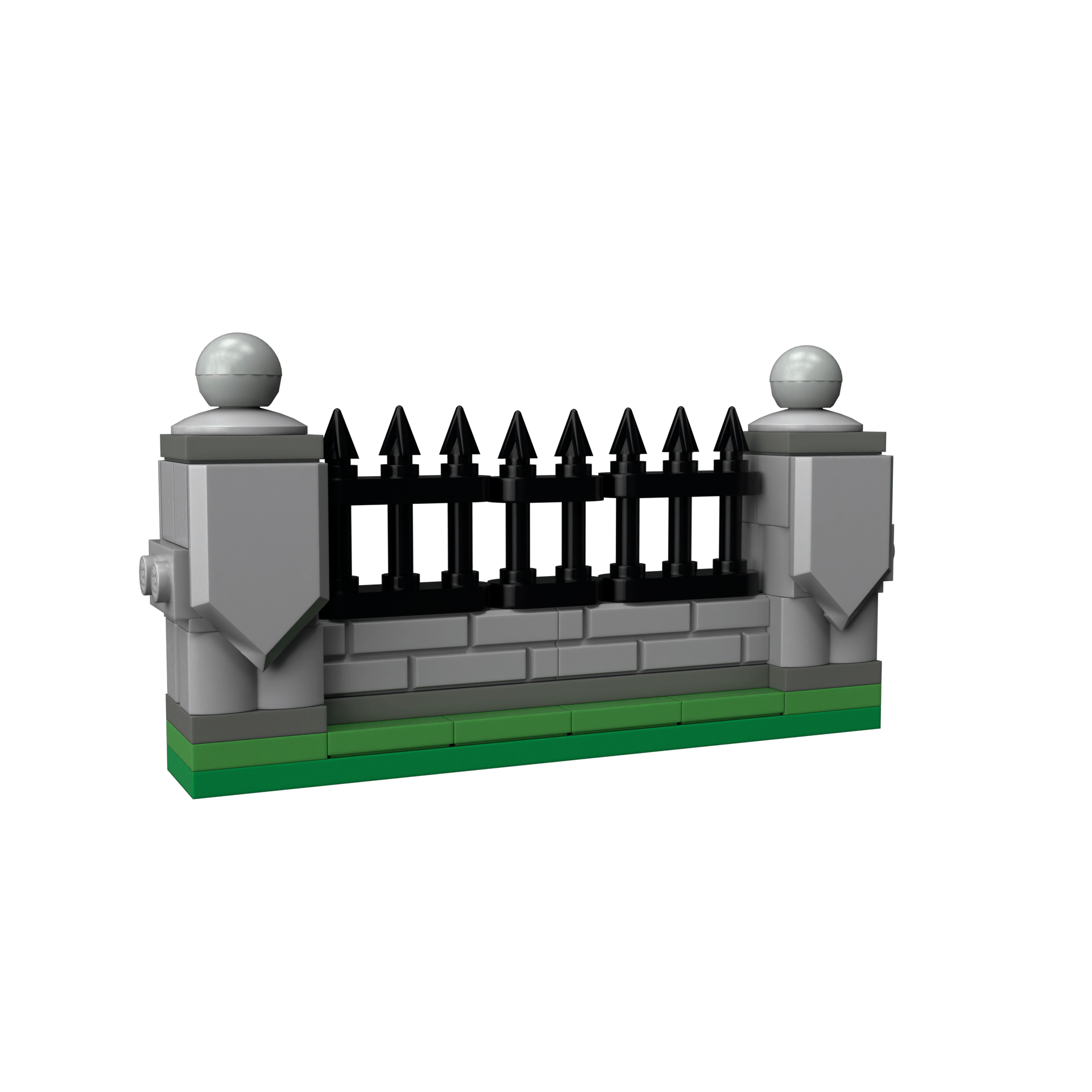 Mansion fence - Image 2