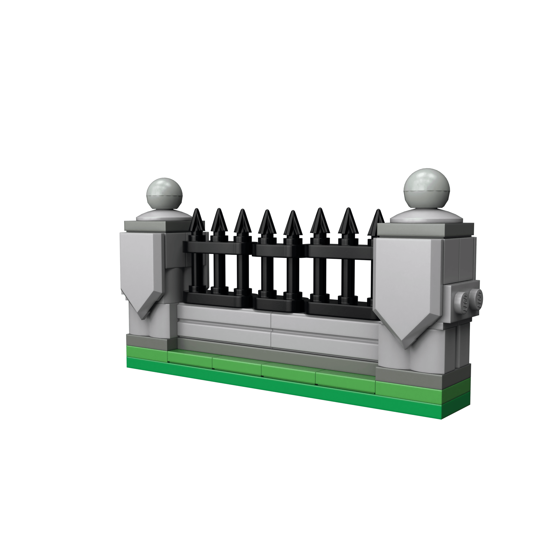 Mansion fence - Image 3
