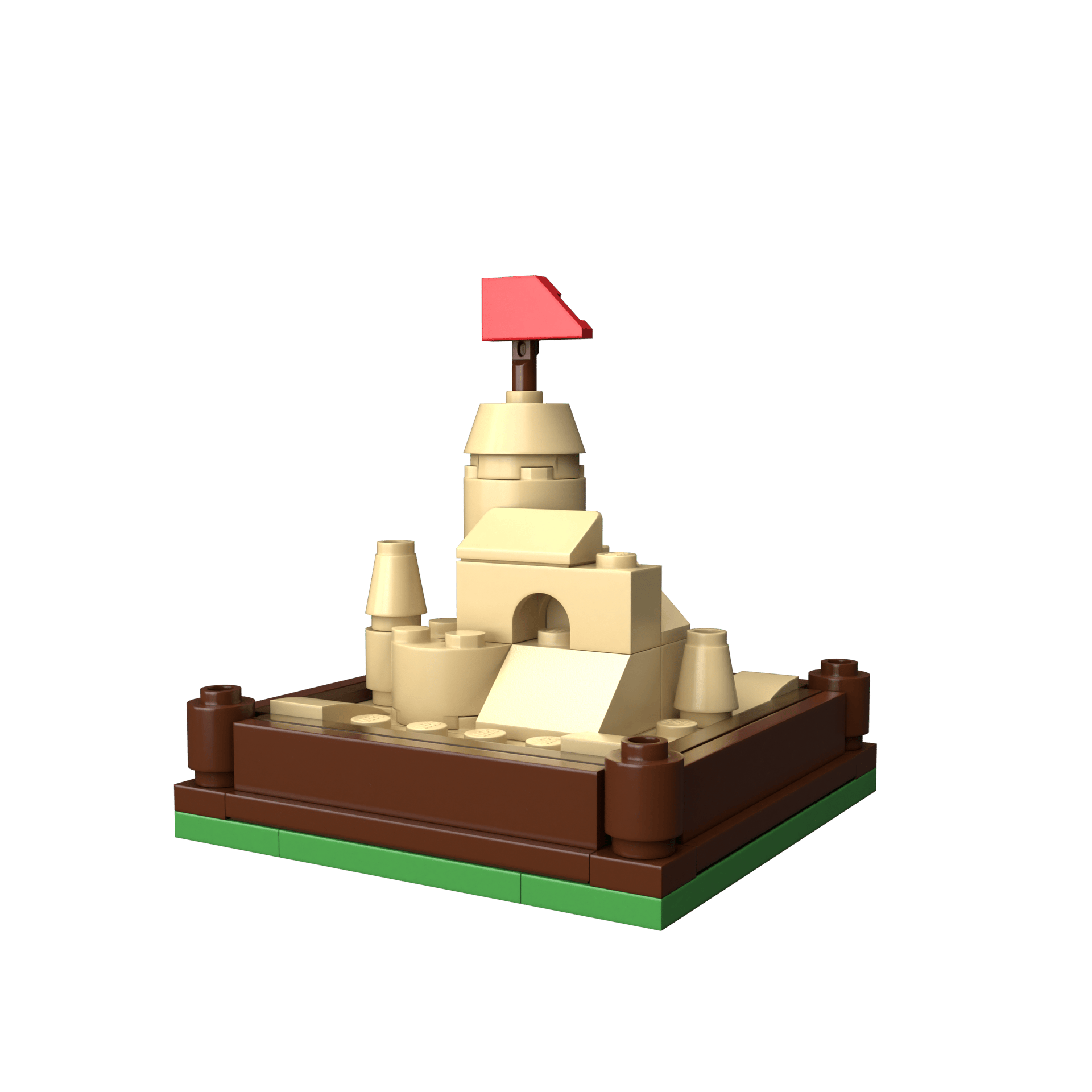 Sand construction area