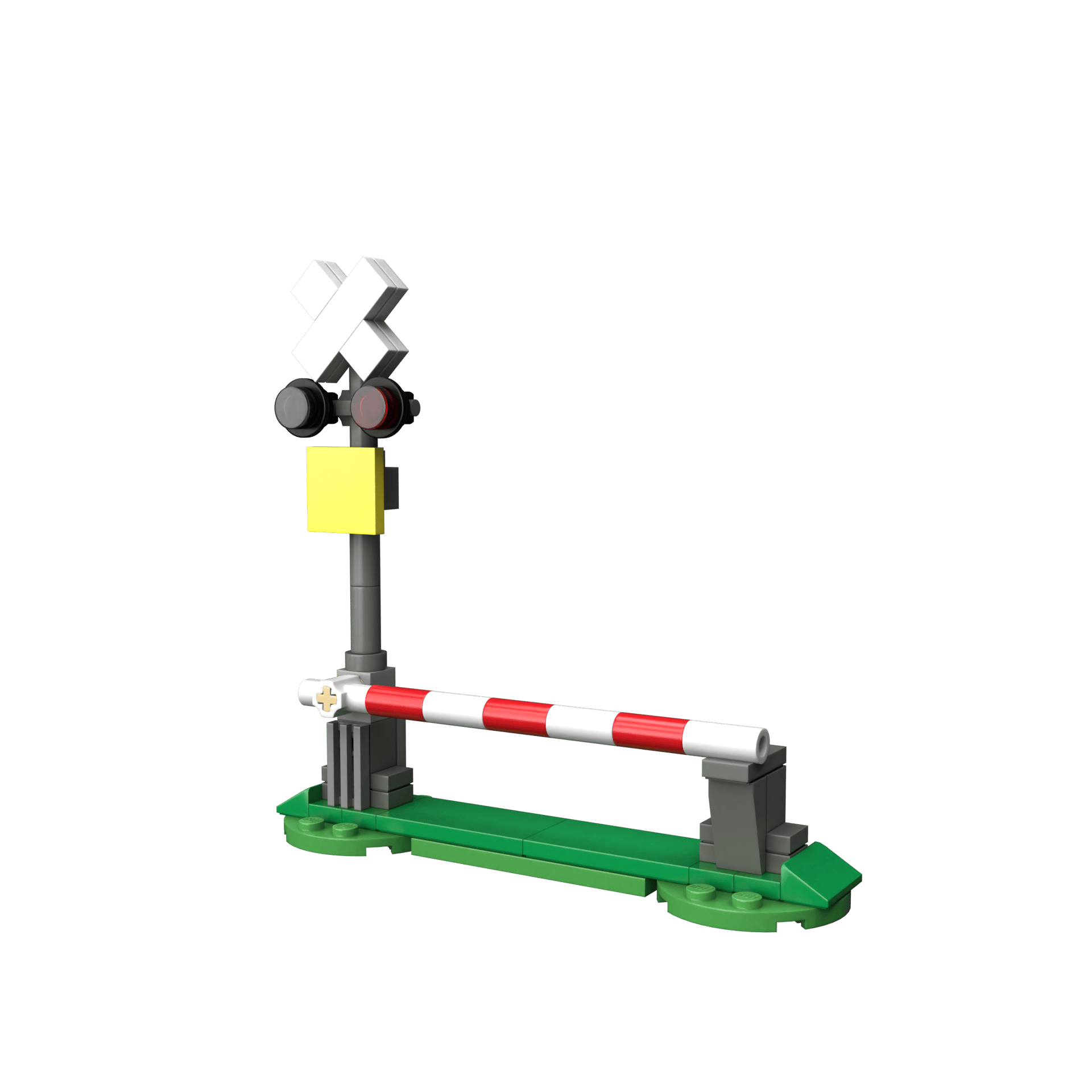 Railroad crossing gate