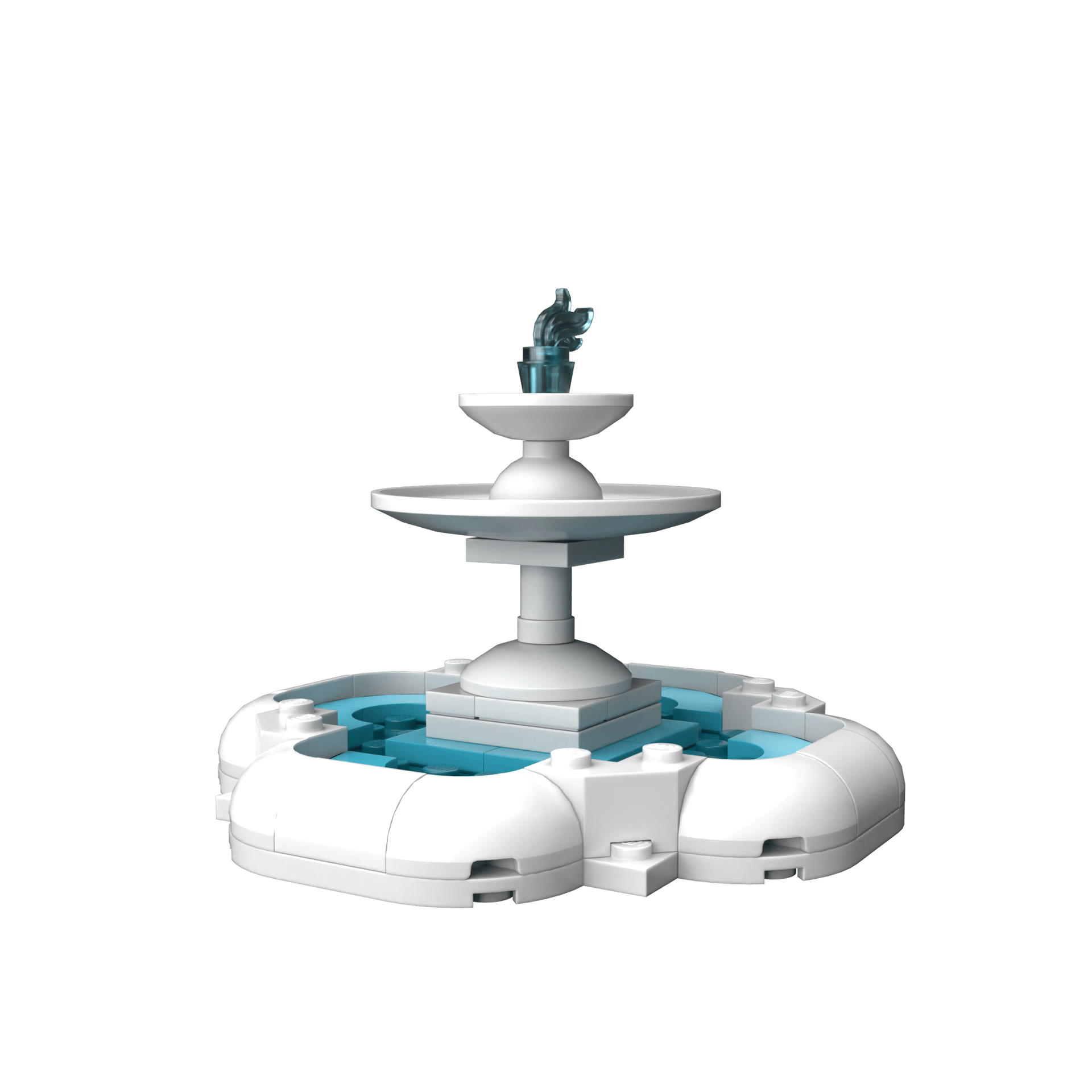 LEGO Park Fountain MOC