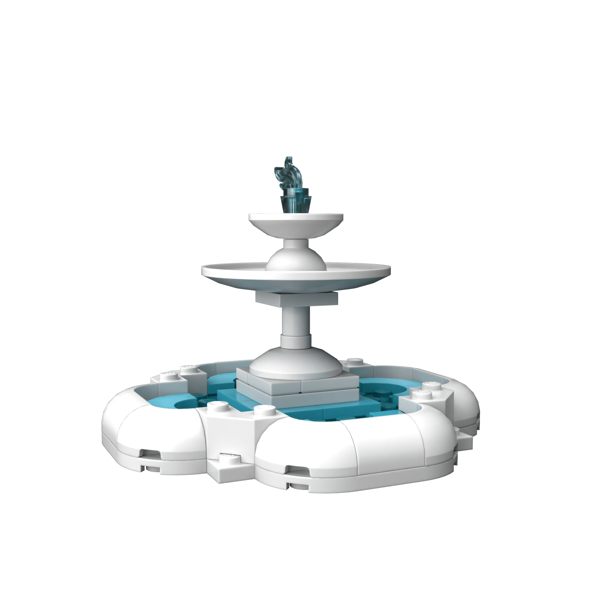 LEGO Park Fountain MOC - Image 2