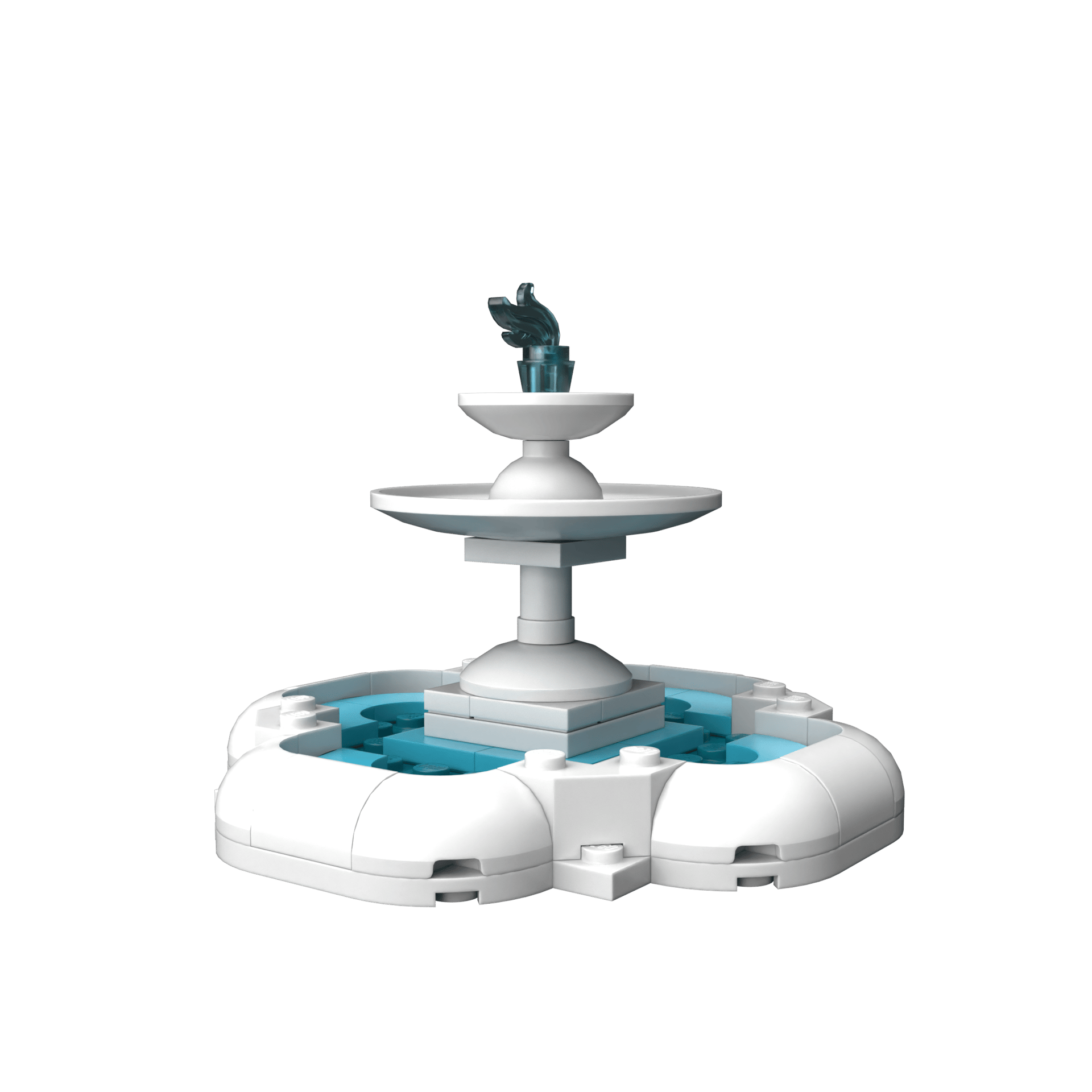 LEGO Park Fountain MOC - Image 3