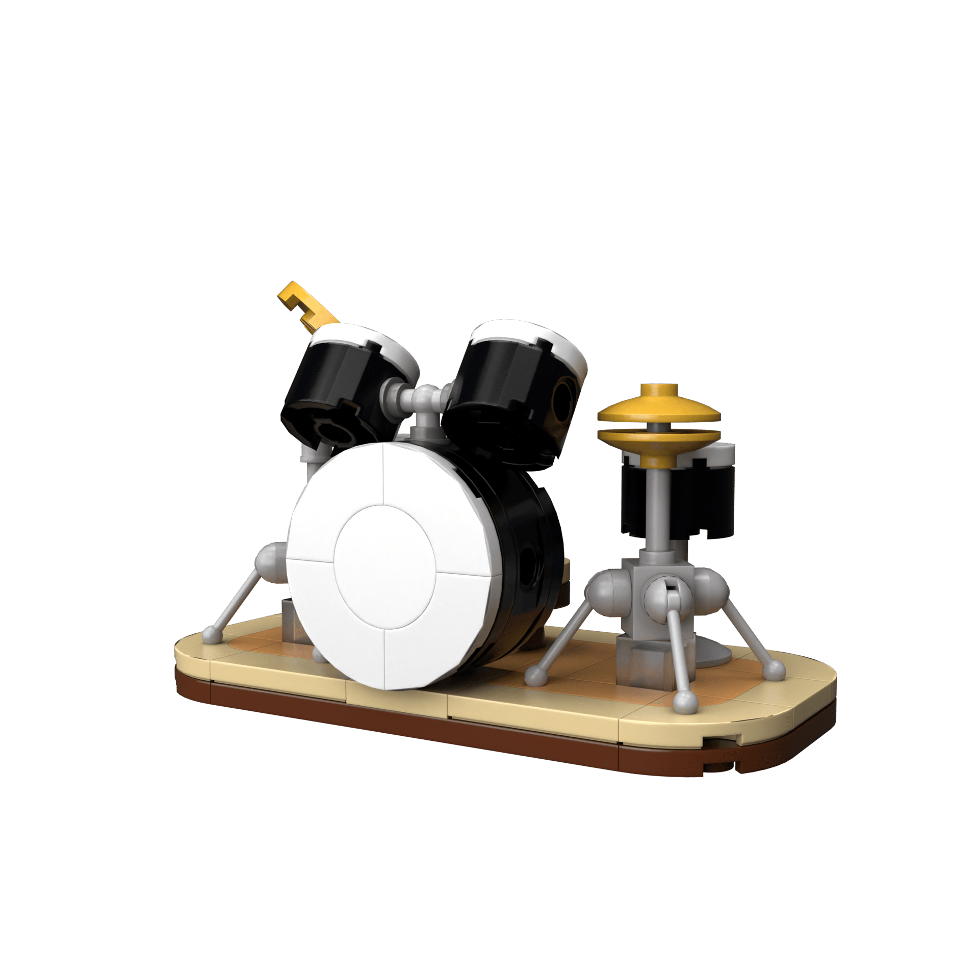 LEGO Drum Kit MOC - Image 1