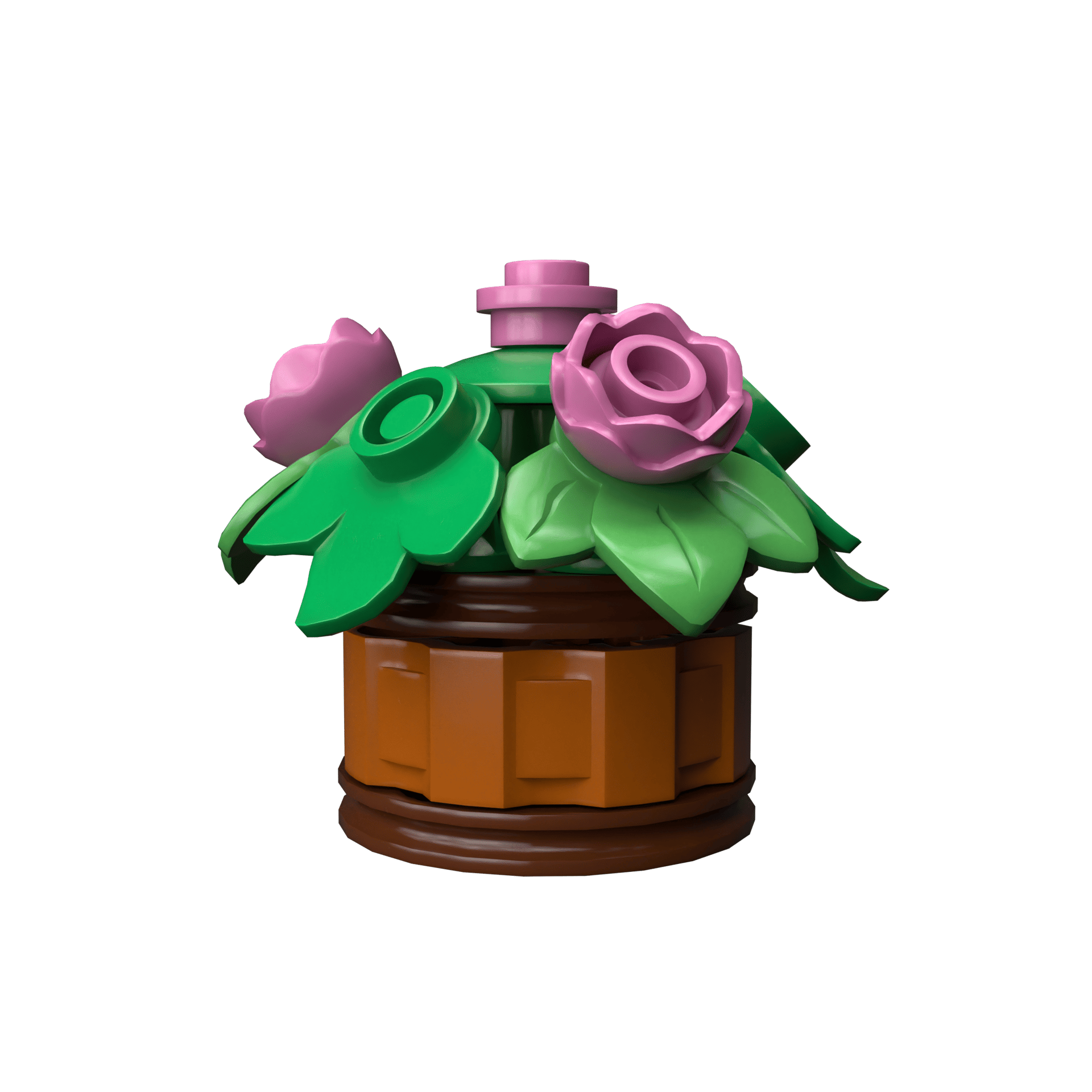 LEGO Rose Flower Pot MOC - Image 2