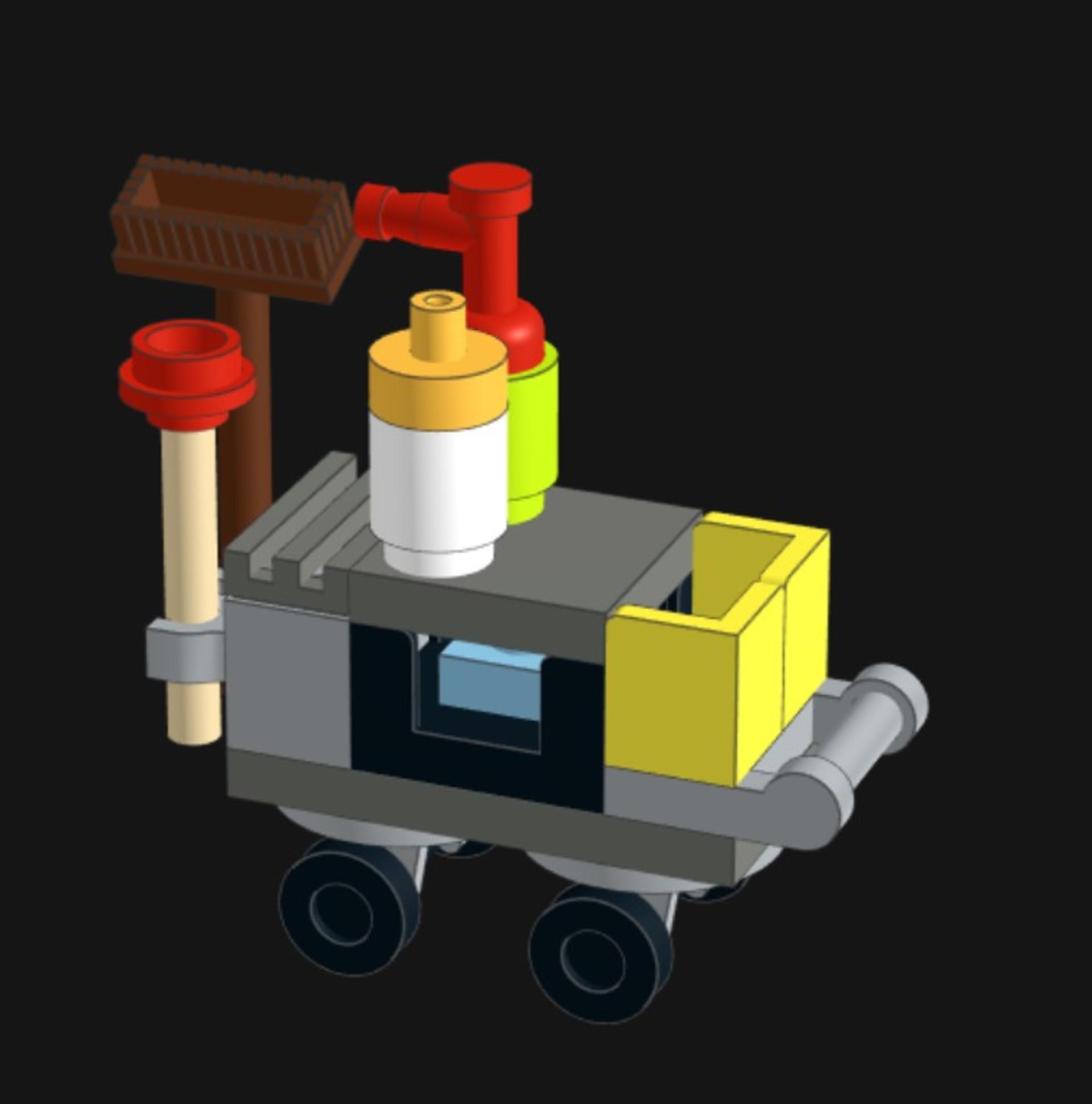 Cleaning cart 1